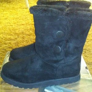 Skechers Women Boots w/ memory foam black size 10 w/o shoebox
